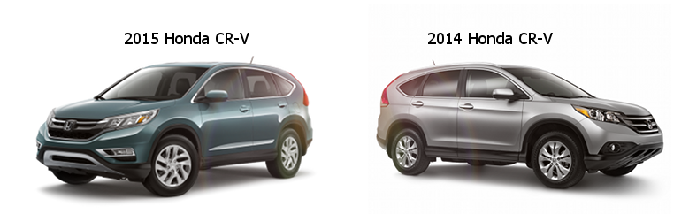 What Is The Difference Between The 2014 And 2015 Cr V Dow