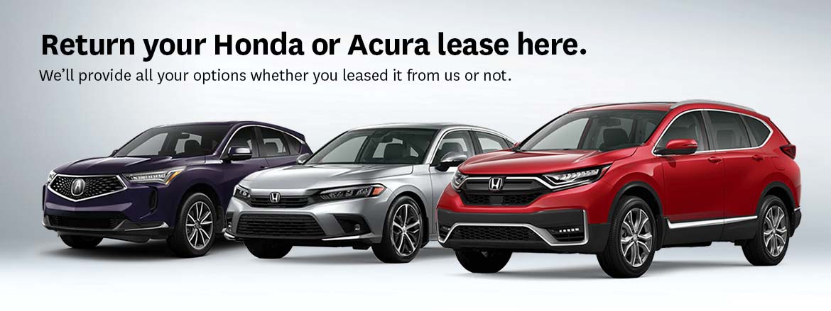 Return your leased car at Dow Honda